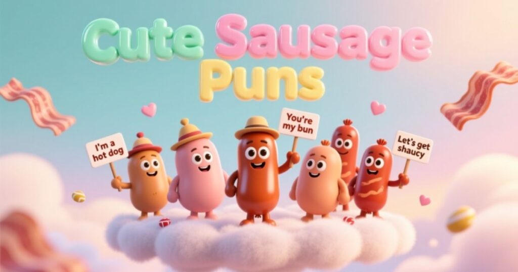 Cute Sausage Puns