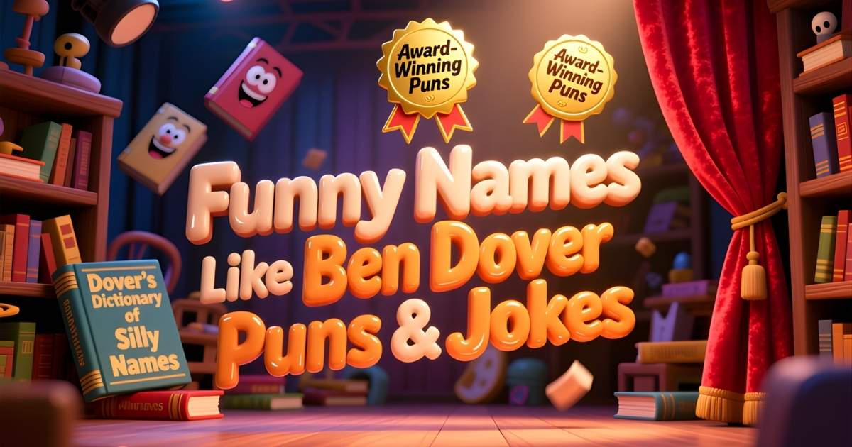 Funny Names Like Ben Dover