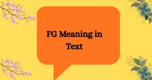 FG Meaning in Text