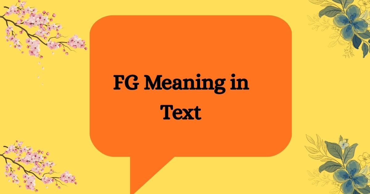 FG Meaning in Text