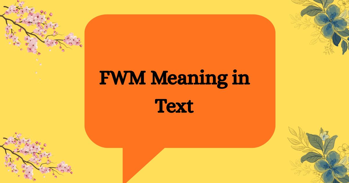 FWM Meaning in Text