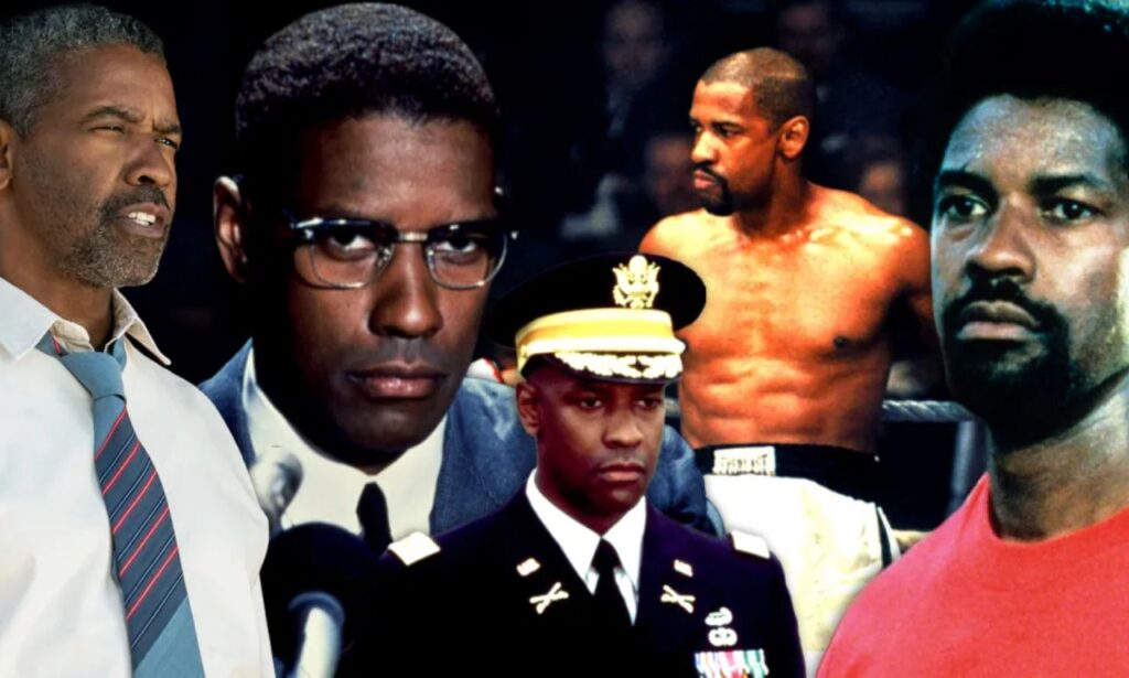 What was Denzel Washington’s first big movie?